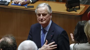 En vivo: el Gobierno de Barnier cae tras la moción de censura de la izquierda francesa