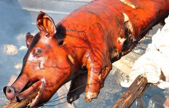 El cerdo nuestro de cada año, rey de la gastronomía navideña dominicana