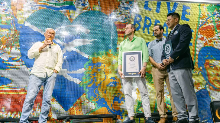 Cap Cana fue sede del nuevo Récord Guinness en RD del mosaico de cubos Rubik más grande del mundo