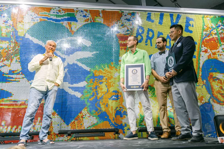 Cap Cana fue sede del nuevo Récord Guinness en RD del mosaico de cubos Rubik más grande del mundo