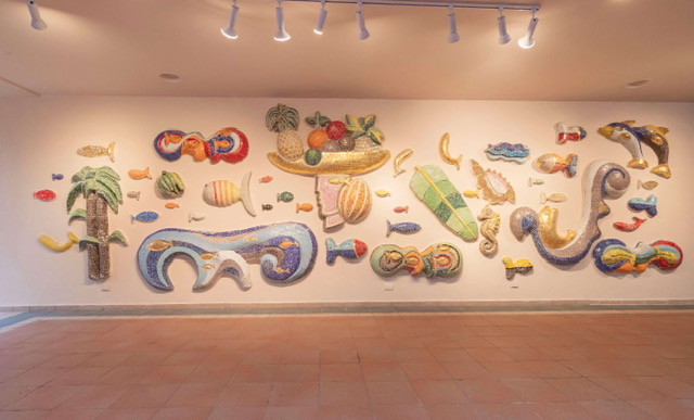 Mar y tierra I, mural de Antonio Prats Ventós se instala en Centro León