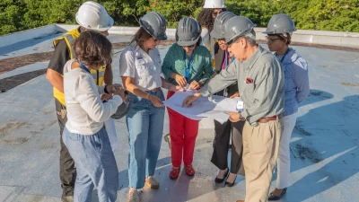 Voluntariado del Museo Nacional de Historia Natural Eugenio de Jesús Marcano empieza construcción de planetario