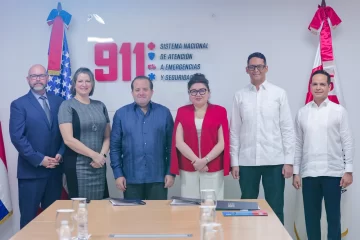 Firman carta de implementación para expansión del Sistema Nacional de Videovigilancia del 911