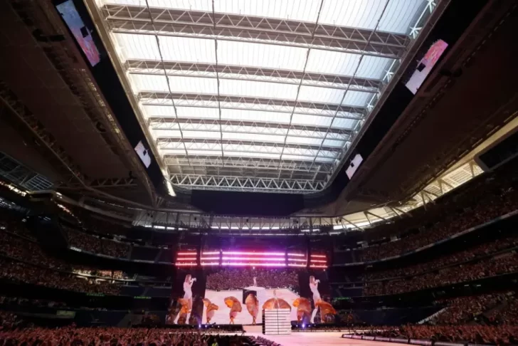 Multados con 2.6 millones de euros los promotores de los conciertos del Bernabéu por ruido