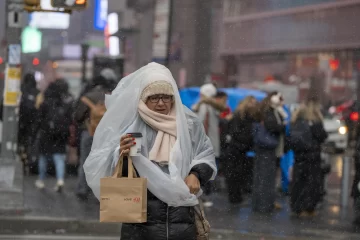 Más de 60 millones de personas en alerta por temporal de nieve en EE.UU.