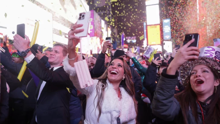 En imágenes: así celebró el mundo la llegada del 2025