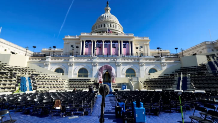 La toma de posesión de Trump se llevará a cabo dentro del Capitolio debido al frío extremo