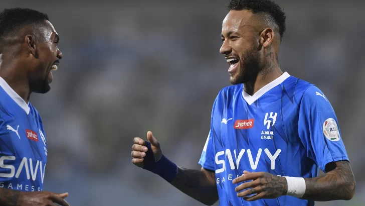 Neymar se despide del Al-Hilal: 