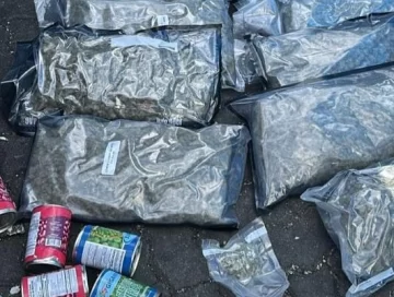 Encuentran marihuana camufladas en latas de comida