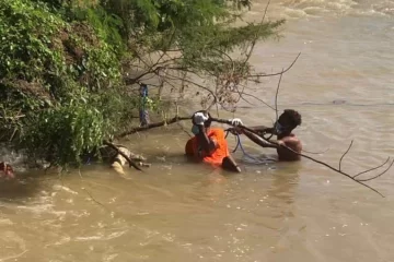 Hallan cuerpo sin identificar en río Yaque del Norte