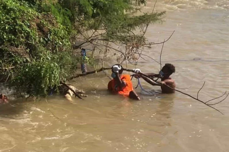 Hallan cuerpo sin identificar en río Yaque del Norte