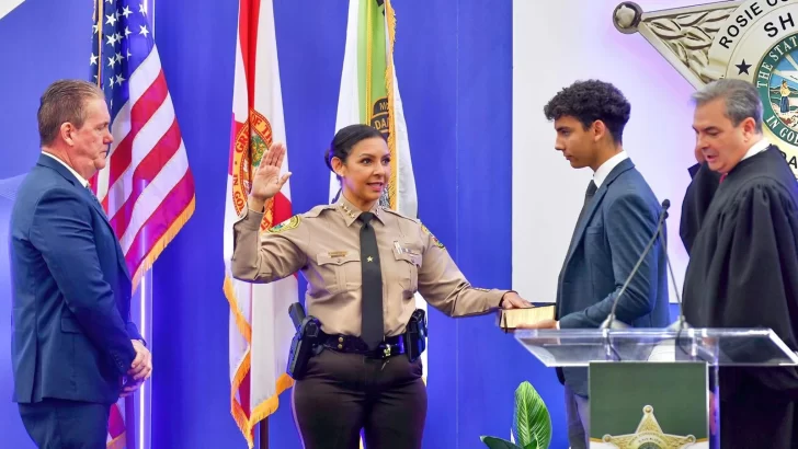Rosie Cordero-Stutz, nacida en RD, es la nueva sheriff de Miami-Dade