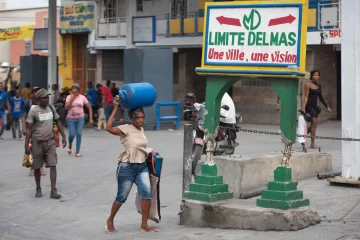 Más de 60.000 desplazados en un mes en Haití, según la OIM