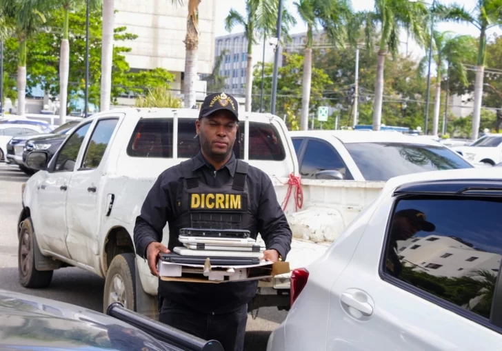 Policía Nacional recupera dispositivos electrónicos robados en Villa Mella