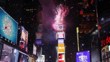 Nueva York espera a más de un millón de personas en Times Square para recibir el 2025