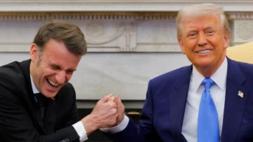 Trump y Macron, reunidos en la Casa Blanca para discutir sobre el futuro de Ucrania