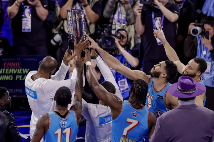 Curry, Durant y compañía conquistan el primer All-Star de la NBA con forma de 'final four'