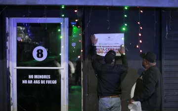 Clausuran cuatro centros nocturnos y notifican a otros 4 en SD