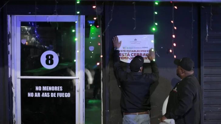 Clausuran cuatro centros nocturnos y notifican a otros 4 en SD