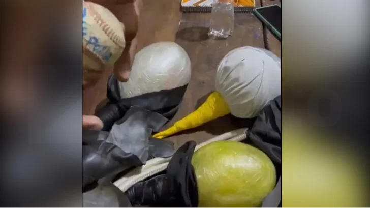 Hallan piedras, arena y pelotas de béisbol dentro vejigas incautadas en Carnaval de Constanza