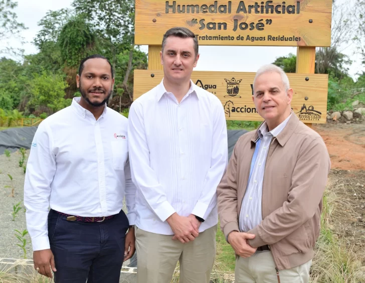 Inauguran humedal artificial como solución para el tratamiento de aguas residuales en Jarabacoa