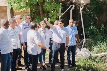 Supervisan saneamiento de la cañada La Ochocienta en Los Ríos