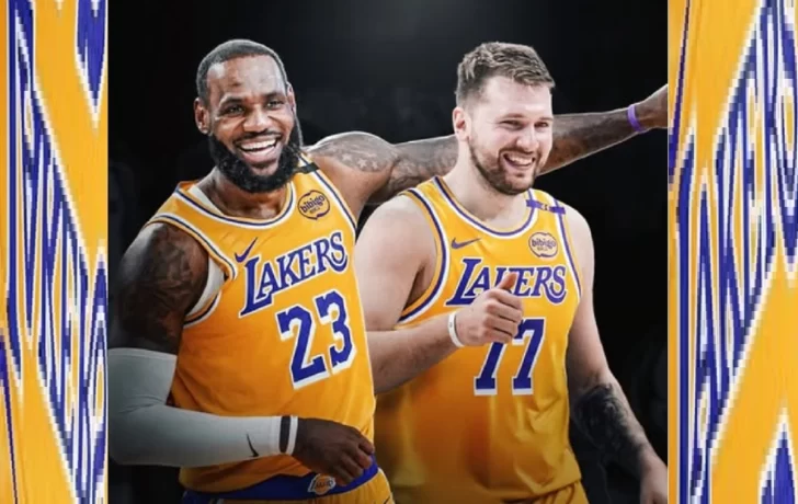Doncic y LeBron James, los Lakers bajo los focos en la NBA