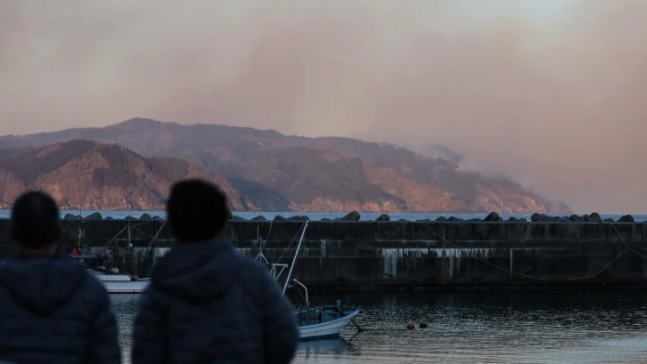 Miles de personas huyen del norte de Japón, arrasado por varios incendios forestales