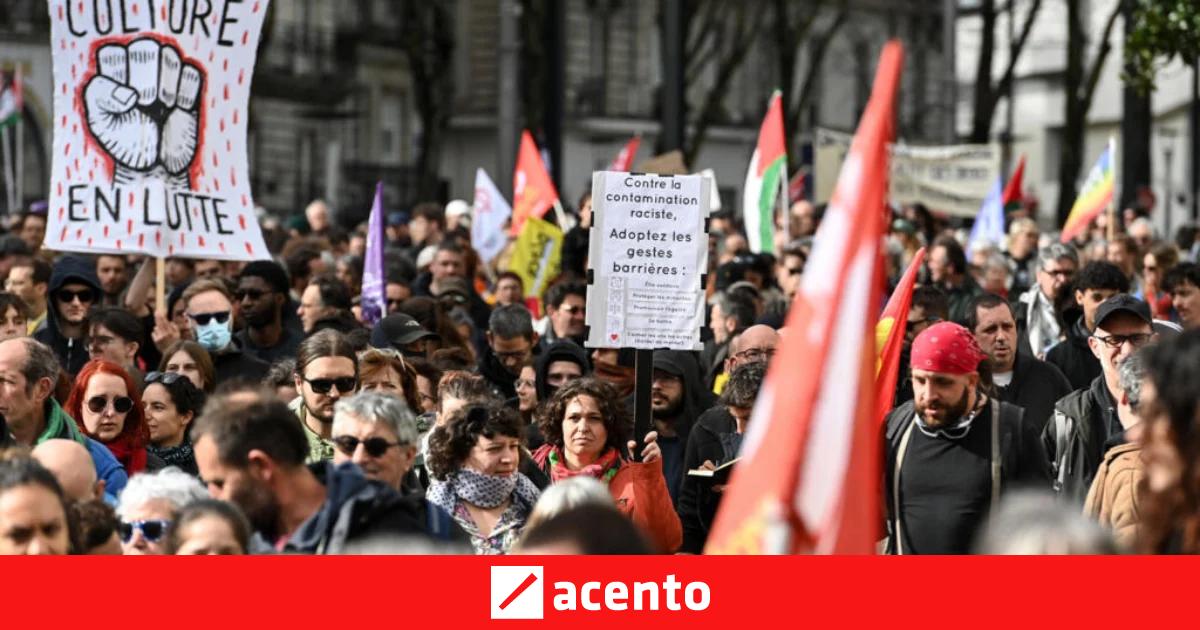 Decenas de miles de personas protestan en Francia contra el racismo y ...