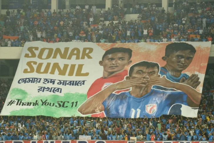 Chhetri, máximo goleador internacional tras Cristiano y Messi, volverá a jugar