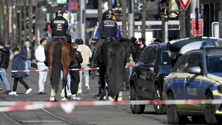 Al menos dos muertos  en posible atentado en Mannheim