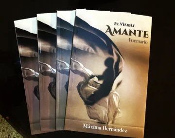  “El visible amante”, poemario de Máxima Hernández, será puesto en circulación