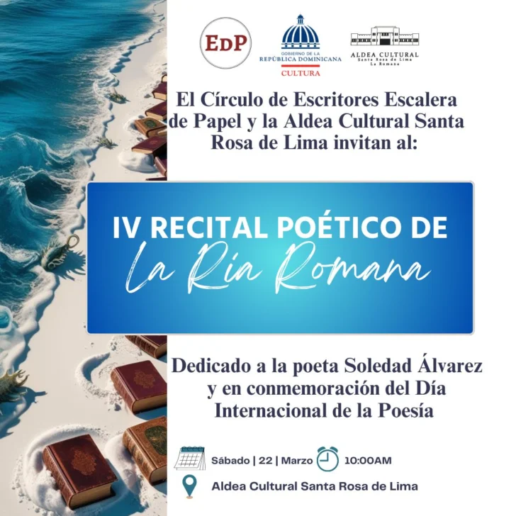 Anuncian el IV Recital Poético de la Ría Romana