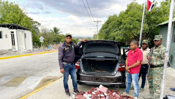 Ejército decomisa más de 224 mil cigarrillos introducidos al país de contrabando