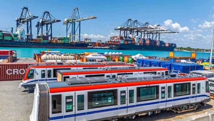 Llegaron más vagones para el metro de Santo Domingo Llegaron más vagones para el metro de Santo Domingo