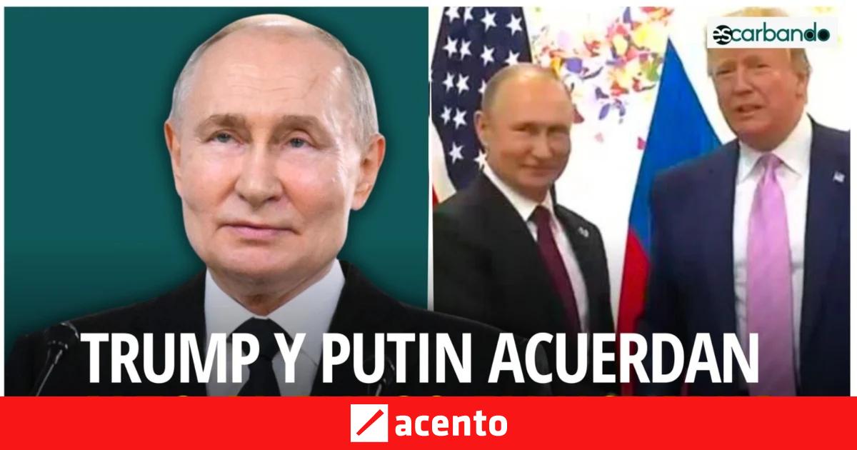 Escarbando: Trump y Putin acuerdan un alto el fuego en guerra de ...