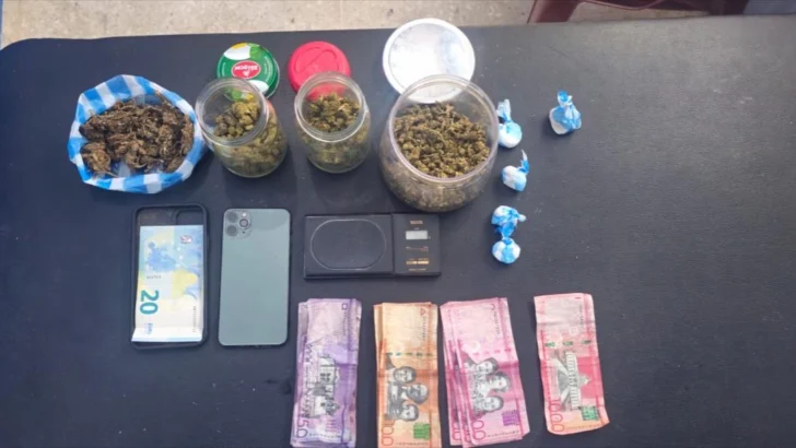 Incautan drogas, dinero en efectivo y otros objetos en SDN