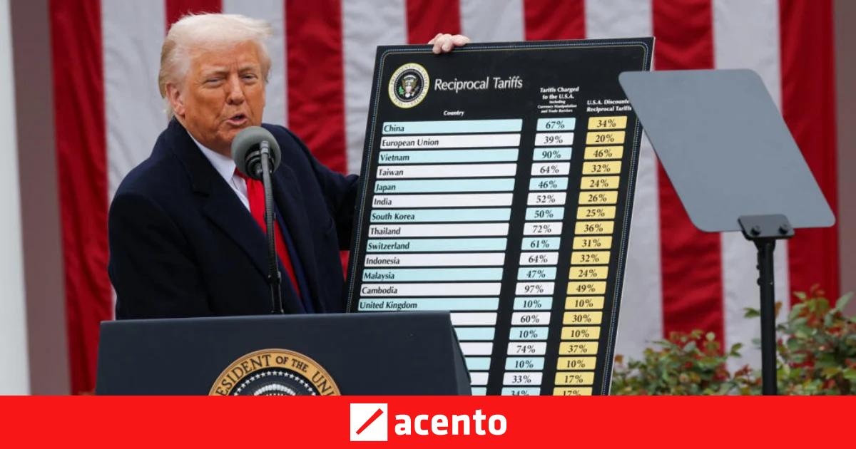 Trump anuncia aranceles del 20 a los productos de la UE y del 10 a ...