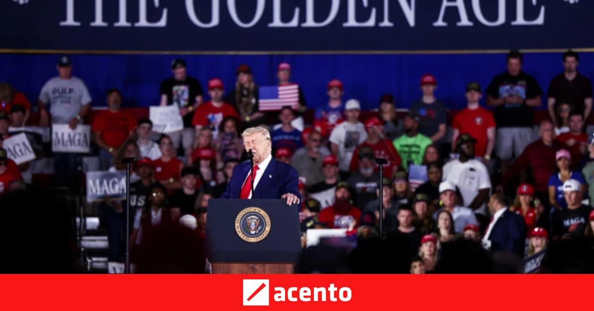 Donald Trump celebra sus primeros 100 días de mandato presumiendo ...
