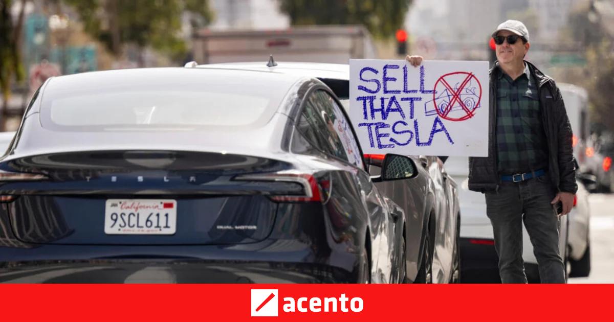 Las ventas mundiales de Tesla caen 13% en el primer trimestre | Acento