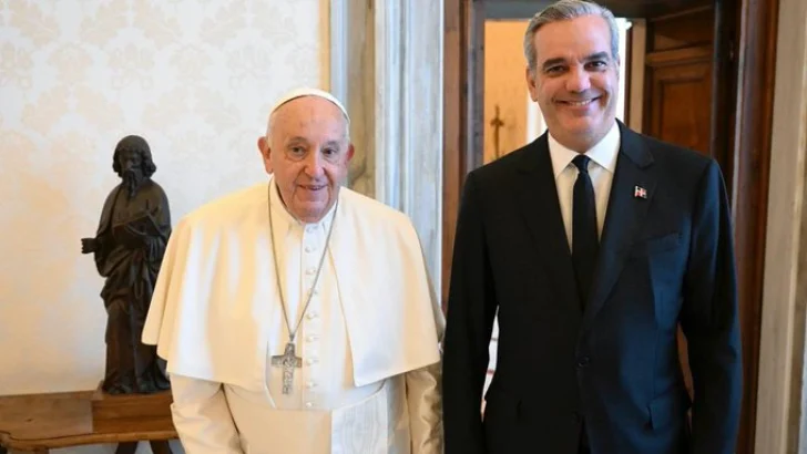 Abinader dice que la memoria del papa Abinader dice que la memoria del papa