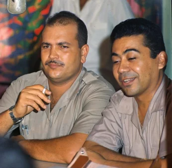  Francisco Alberto Caamaño y Héctor Aristy, al principio de la gesta de abril