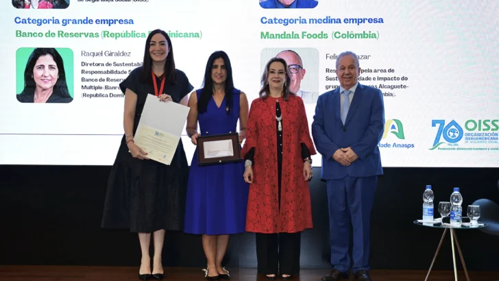 Banreservas recibe premio Iberoamérica Incluye 2024