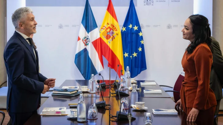 Faride Raful y su homólogo español abordan estrategias de seguridad ciudadana