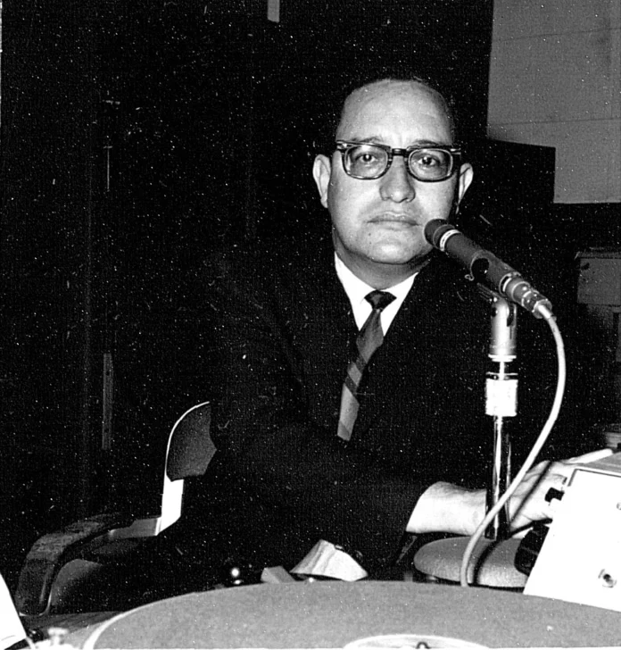 Se encuentra en RD Tiberio Castellanos, único vivo de los fundadores del MPD en Cuba en 1956