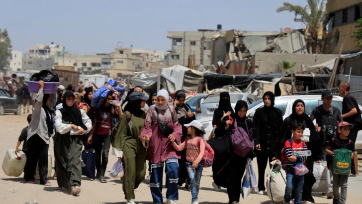 ‘No hay un lugar seguro en Gaza’, denuncia la población, obligada a desplazarse