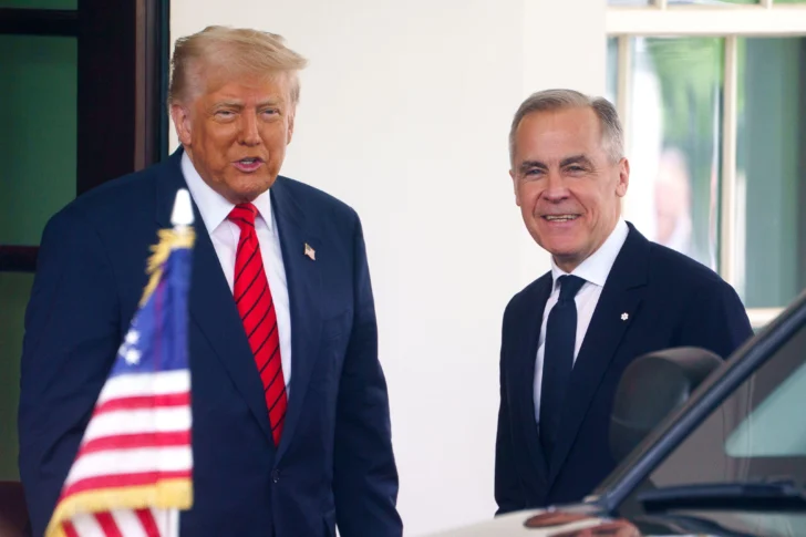 'Canadá nunca estará en venta': el primer ministro Mark Carney rechaza con firmeza en su primer encuentro con Trump la idea de que su país sea el estado 51 de EE.UU.