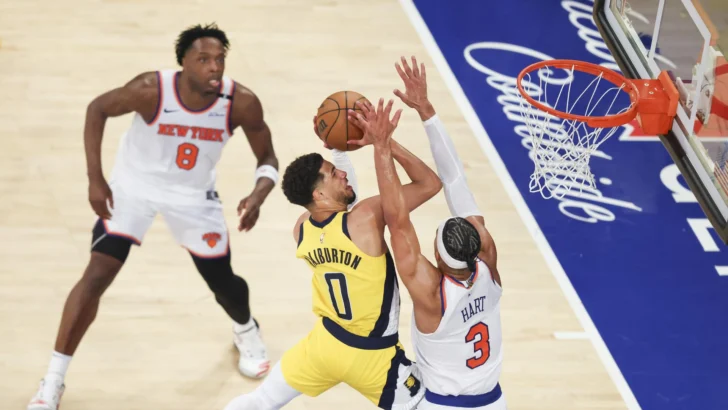 Los Pacers le arrebatan primer triunfo a Knicks en un final de locura Los Pacers le arrebatan primer triunfo a Knicks en un final de locura