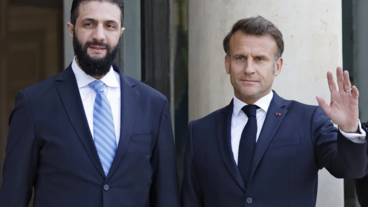 Macron justifica su encuentro con Ahmed Al Sharaa, a quien pidió proteger ‘a todos los sirios’