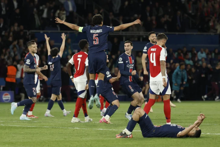 El PSG gana el derecho a disputar la final al Milan al vencer al Arsenal inglés